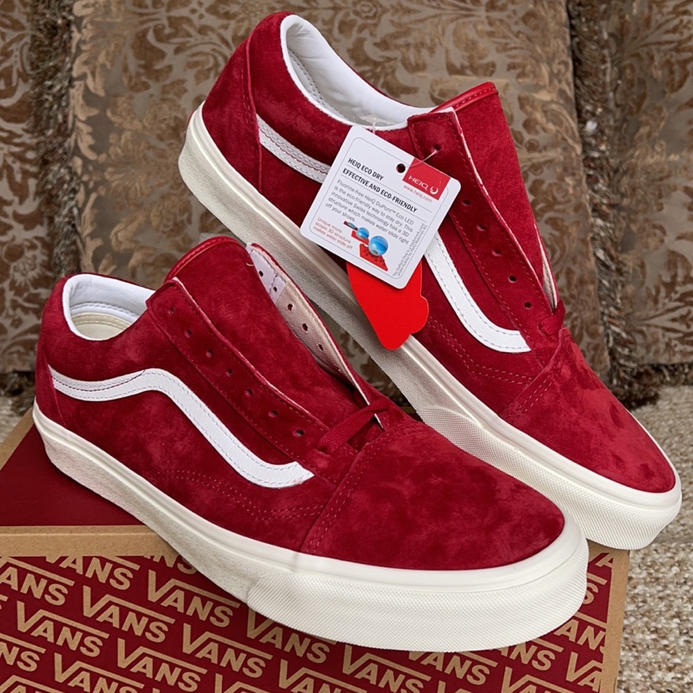 Vans Old Skool Pig Suede Chl Ppr/True White WMNS - Picture 7 of 16